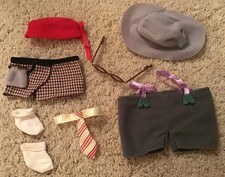 Eden The Snowman Raymond Briggs Dress Up Outfit Accessories Lot of 8 Items