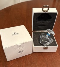Vintage Swarovski Flacon Perfumer Bottle Napoleon Crystal 2000 With Boxes