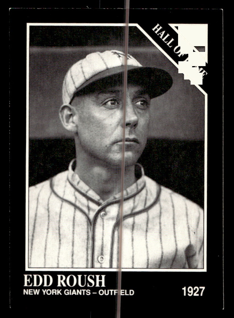 - Edd Roush Baseball card Raw Trading Card