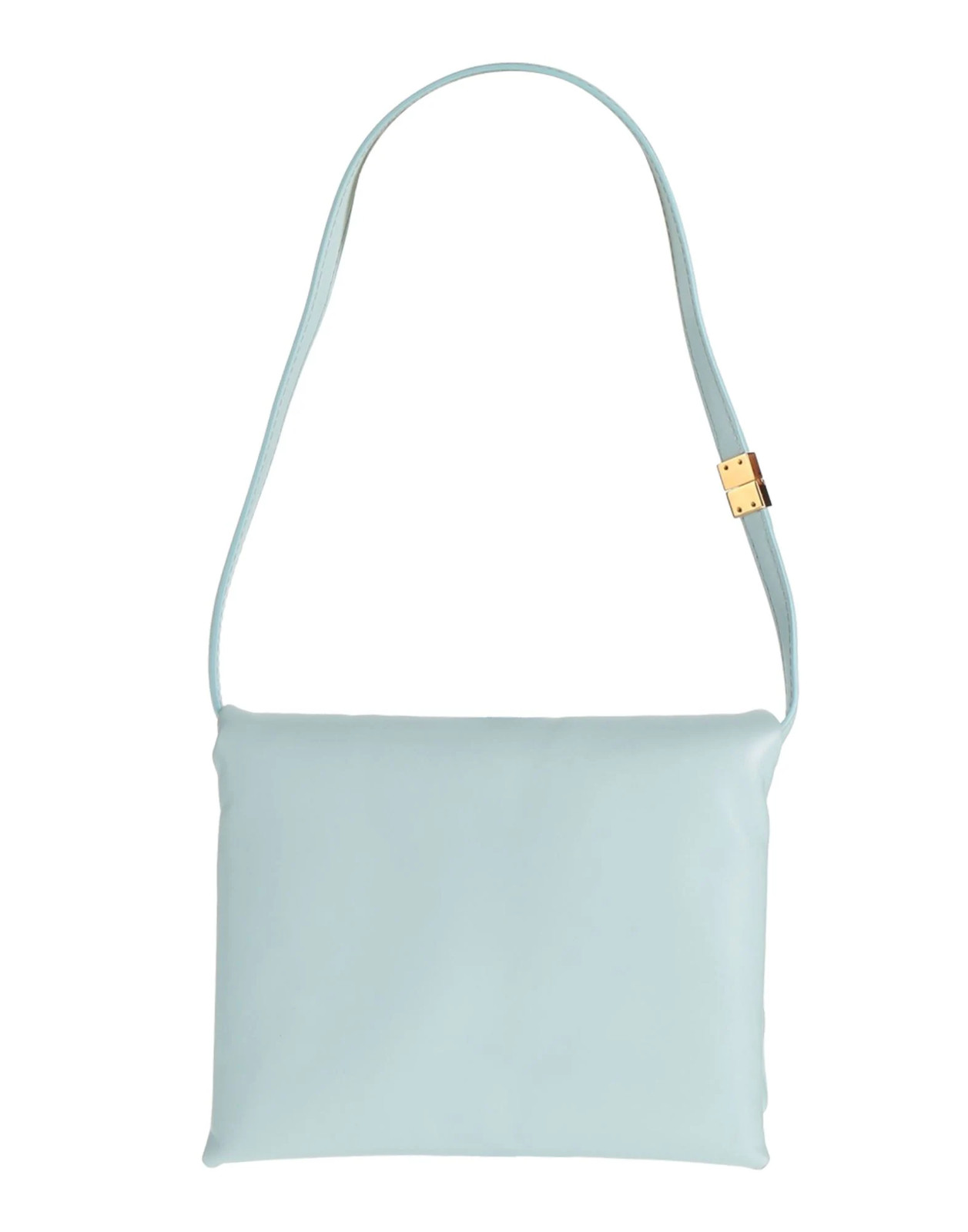 Marni - Women - Leather Flap bag - Sky blue