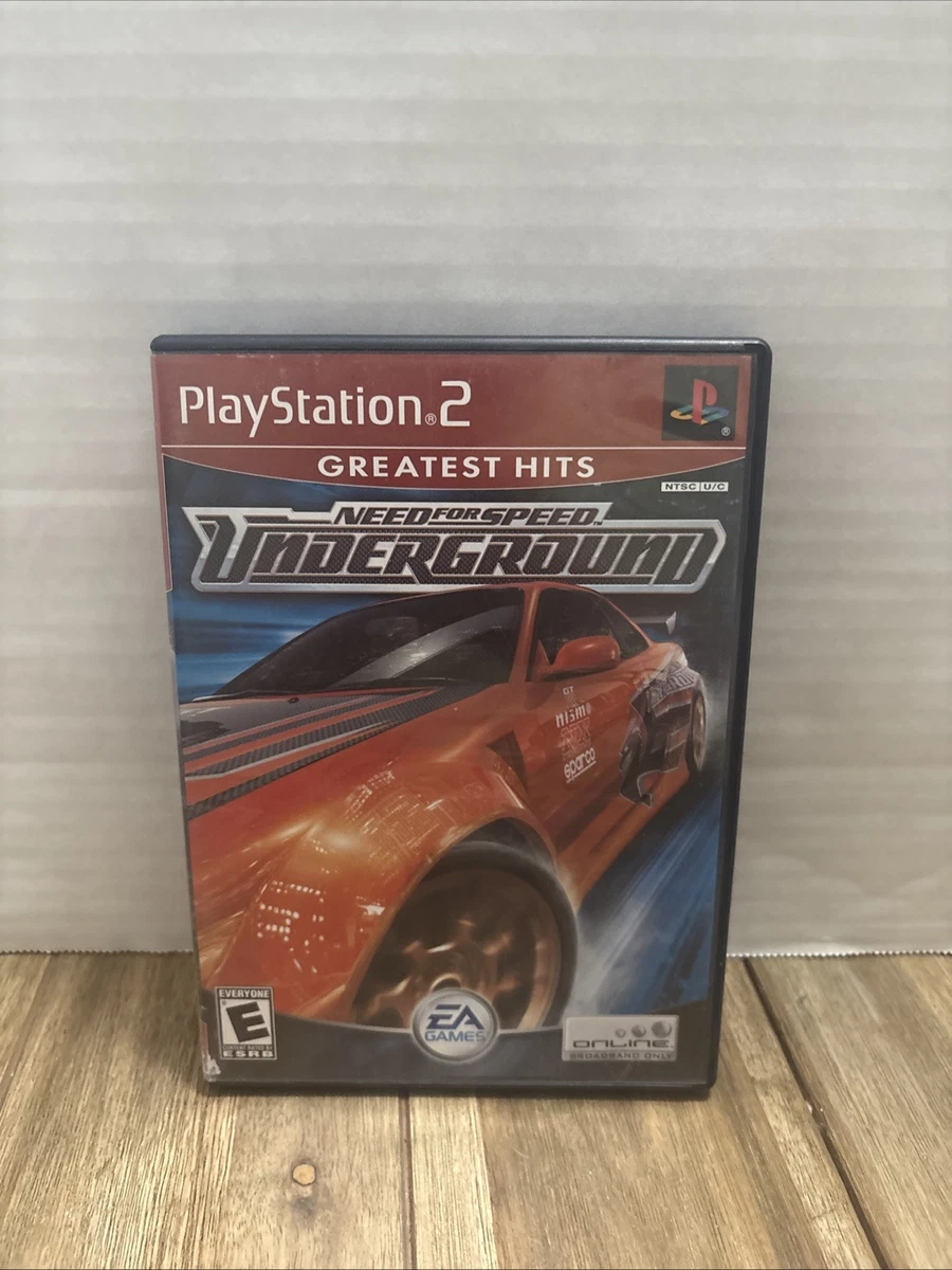 SONY PLAYSTATION 2 PS2 Need for Speed: Underground 2 jeu de course