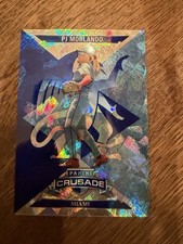 2025 Panini Crusade - Crusade PJ Morlando, PJ Morlando #79 Blue Cracked Ice (RC)