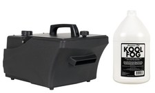 American DJ ENTOUR CHILL DMX Low Lying Fog Machine Water Based Fogger Gal. Fluid