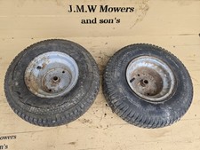 18 6.50 8 hayter heritage 13/30 ride on mower Garden wheels Tyres rear back pair