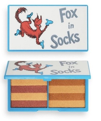 I Heart Revolution x Dr. Seuss Fox in Socks Face Palette Shimmer 2 x 0.17 oz