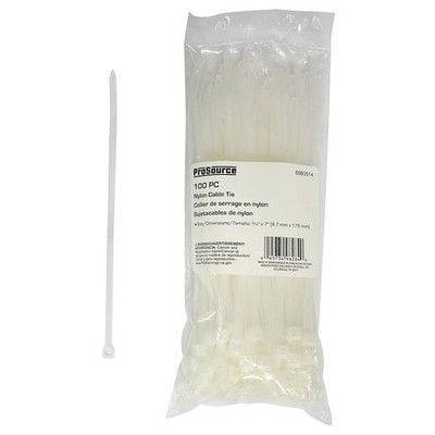 ProSource RAT9/3111D3L Cable Tie, 42 mm Max Bundle Dia, Self-Lock Locking, Nylon