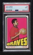 1972-73 Topps Mike Davis #39 PSA 9 MINT uk2