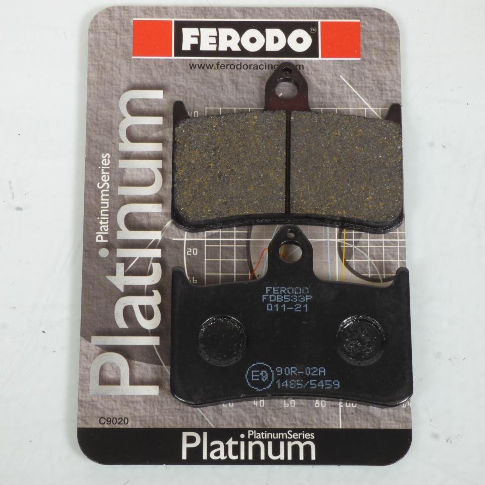 Plaquette de frein avant pour résoudre le manque de mordant du CBR 900