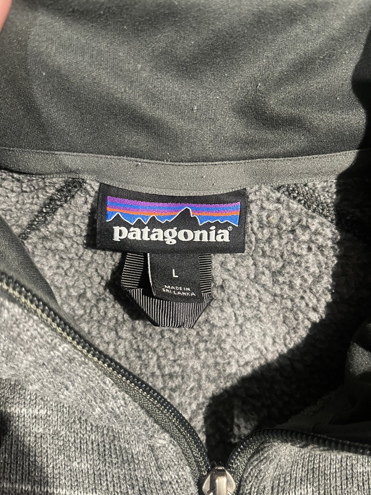 Patagonia Fleece Better Sweater Jacket Gray Full Zip Men's Size Large thumbnail 5