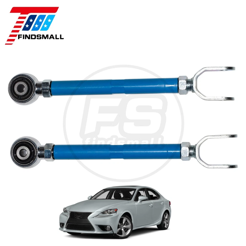 2x Adjustable Rear Camber Arms for Lexus IS250 350 ISF GS300 350 400 430 450 460 - Image 2 of 4