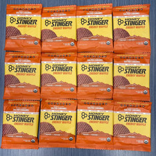 Honey Stinger Energy Waffle, Salted Caramel, 12 Waffles, 1.06 oz 30 g Each