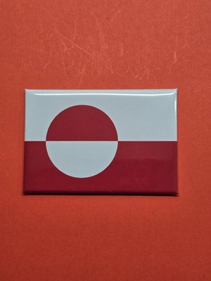 Greenland Flag Magnet Kühlschrankmagnet 