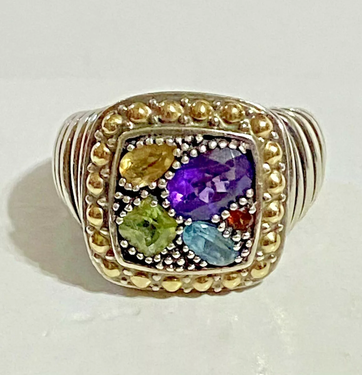 Effy multi deals stone ring