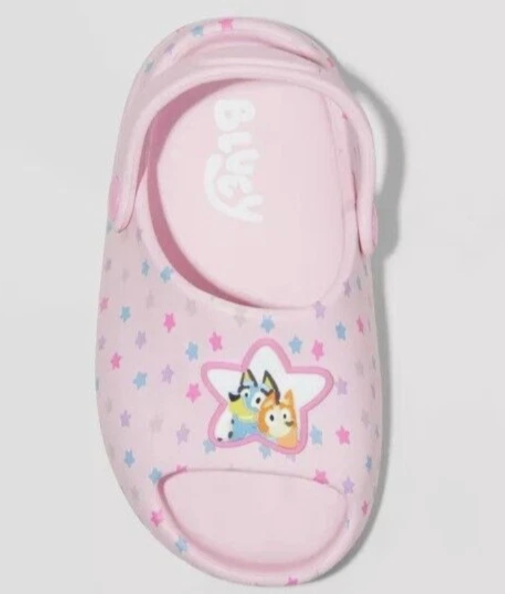 Fur Slides Pink Target Slides Shoes New Toddler Girls' Bluey