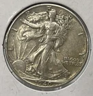 1940 WALKING LIBERTY HALF DOLLAR IN AU CONDITION. FREE SHIPPING With 5 Items B1