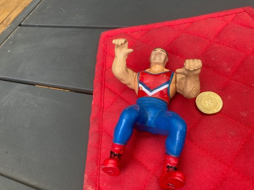 Vintage Rare Wrestling or Gladiators Figurine Poseable 12cm EXC - Bild 6 von 7