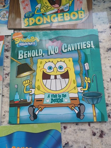 5 Spongebob Squarepants And Turbo Paperback Picture Book Lot Nickelodeon - Foto 4 di 7