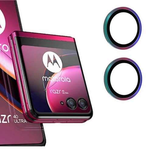 Alloy Camera Protector Metal Glass Lens For Motorola MOTO RAZR 50 40 Ultra - Photo 14 sur 22