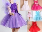 AU STOCK GIRLS PRINCESS PARTY DANCE BRIDESMAID COSTUME TULLE TUTU DRESS GD011