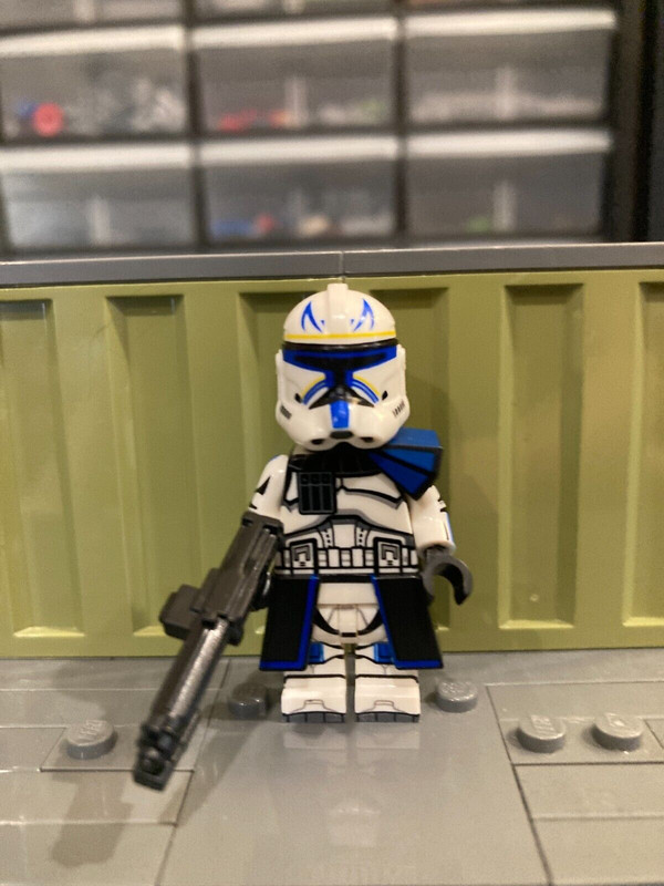 Lego Star Wars Captain Rex Minifigure 501st custom