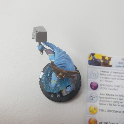 Nerkkod The Worthy #022 Marvel Heroclix Fear Itself set rara carta personaggio - Foto 3 di 12