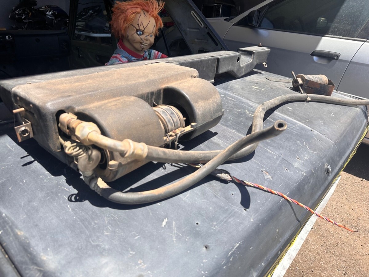 1970-1973 Datsun 510 Underdash AC Unit | Black | Metal