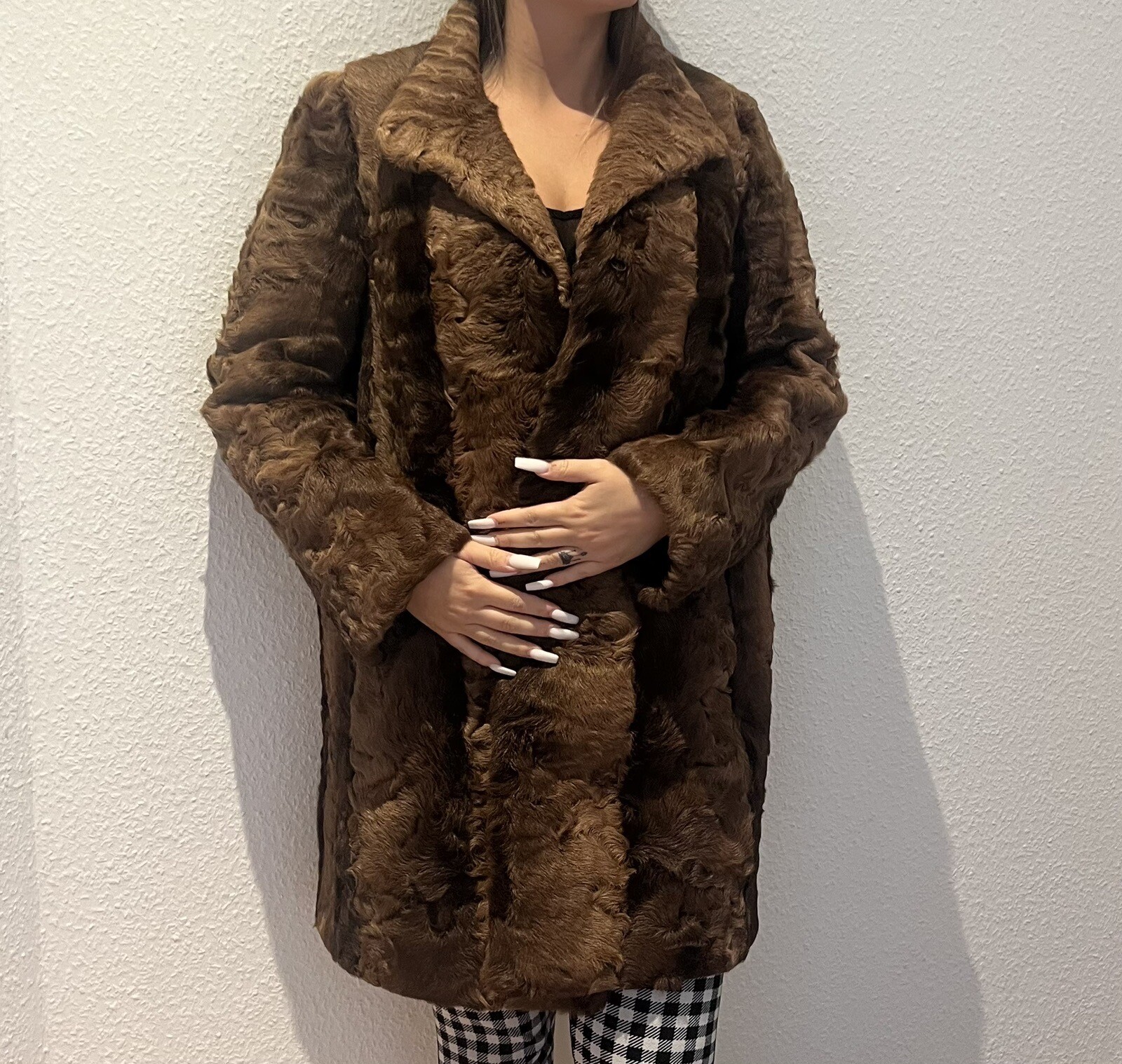 Echtpelz Mantel Damen eBay