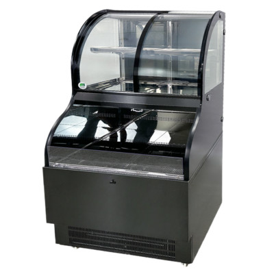 NSF 35'' W Open Air Refrigerator Grab & Go Cooler W/ LED ETL