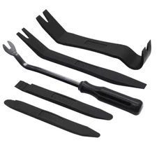 5Pcs Auto Trim Removal Tool Kit Car Panel Door Fastener Remover Pry Tool Set