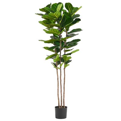 180 cm Künstlicher Geigenblatt Feigenbaum Premium Qualität