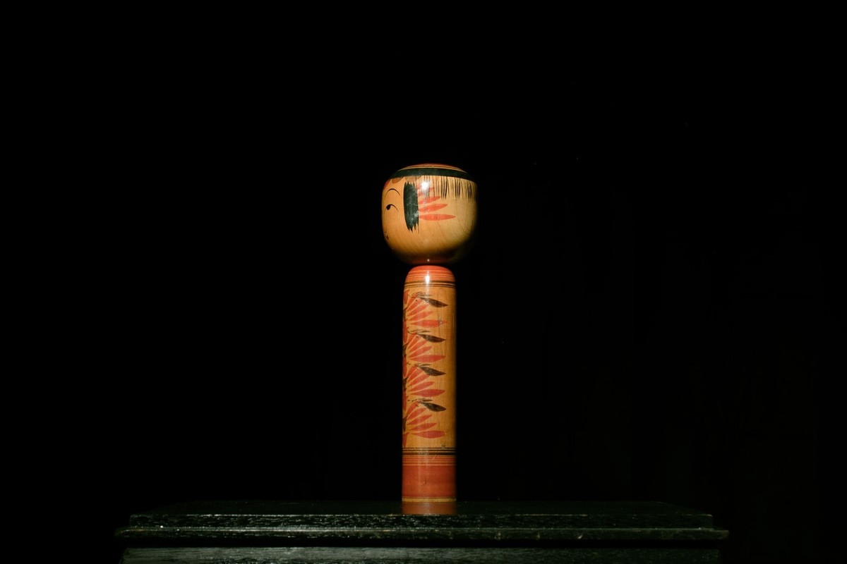 NIKE - 【kokeshi】 Kokeshi Doll by Yuji Kawase (21cm)- Kokeshi Japan