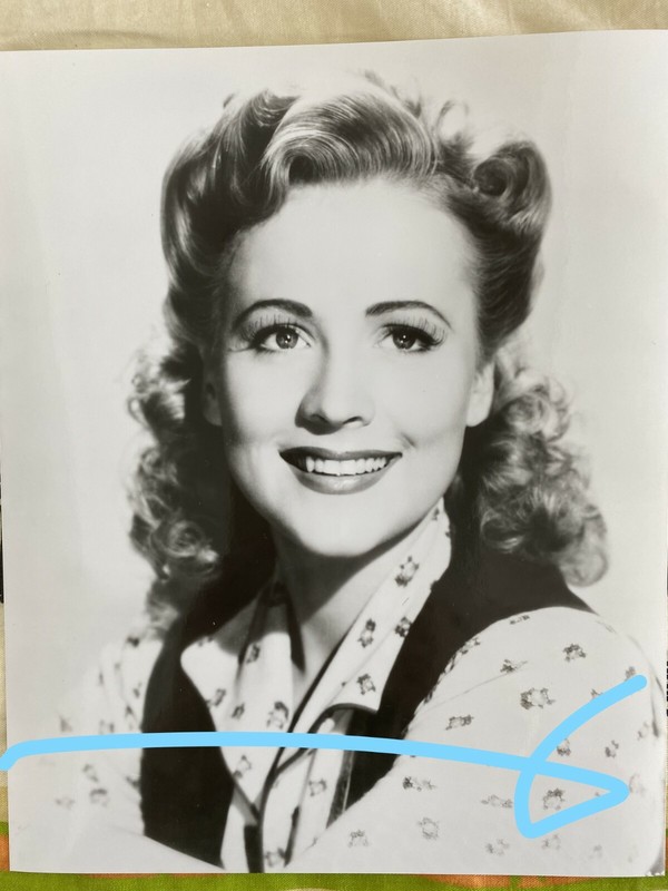 SUPER RARE!! 8X10 VINTAGE YOUNG LOVELY SEXY ANNE JEFFRIES PUBLICITY PHOTO!!