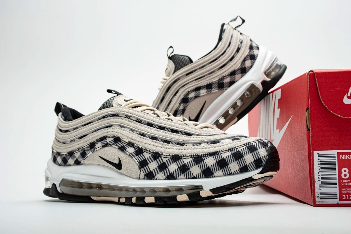 air max 97 plaid light cream