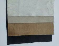 panelli Pelle mucca al pelo Bianco beige naturale nero spesorre 1,4 mm - 1,8mm