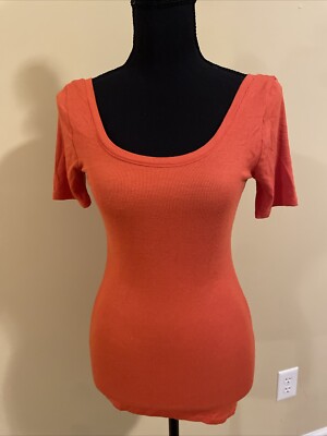 Monday Tuesday Wednesday Thursday Friday Saturday Sunday Size XS Orange Shirt