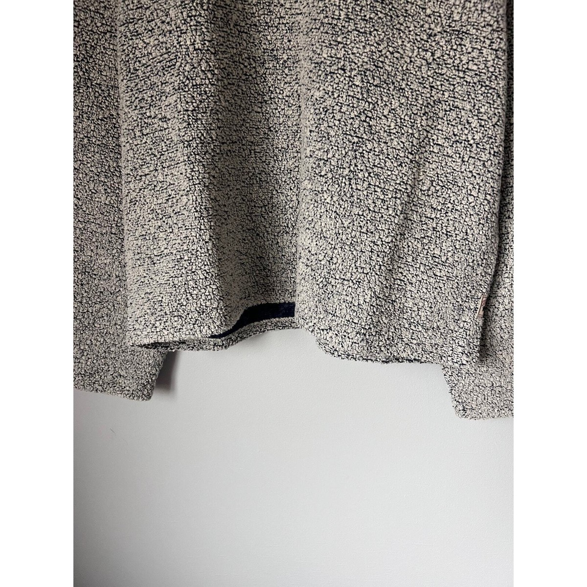 Stussy Wool Blend Sherpa Pullover - Size XL - Cloud Grey Stussy Wool Blend Sherpa Pullover - Size XL - Cloud Grey