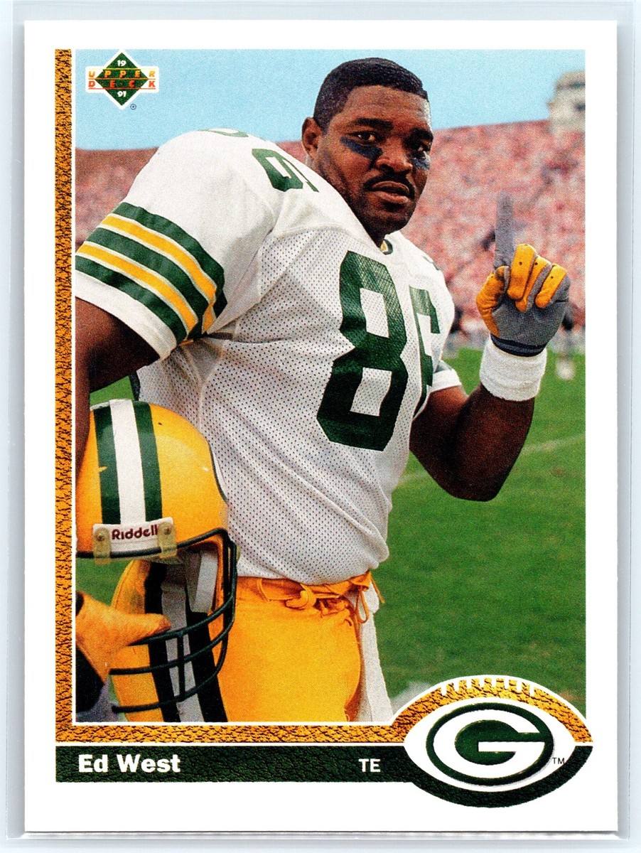 1991 Upper Deck #380 Ed West Football Green Bay Packers | eBay
