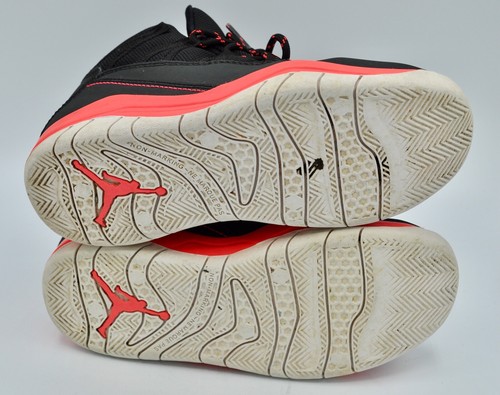 2013 Nike Air Jordan Prime Flight Kinder Größe 1Y US 13,5 UK 616862-023 rot schwarz - Bild 8 von 8