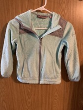 Free Country Girls Zip Up Fleece Jacket Back to School Winter Fall Size S 6/6x