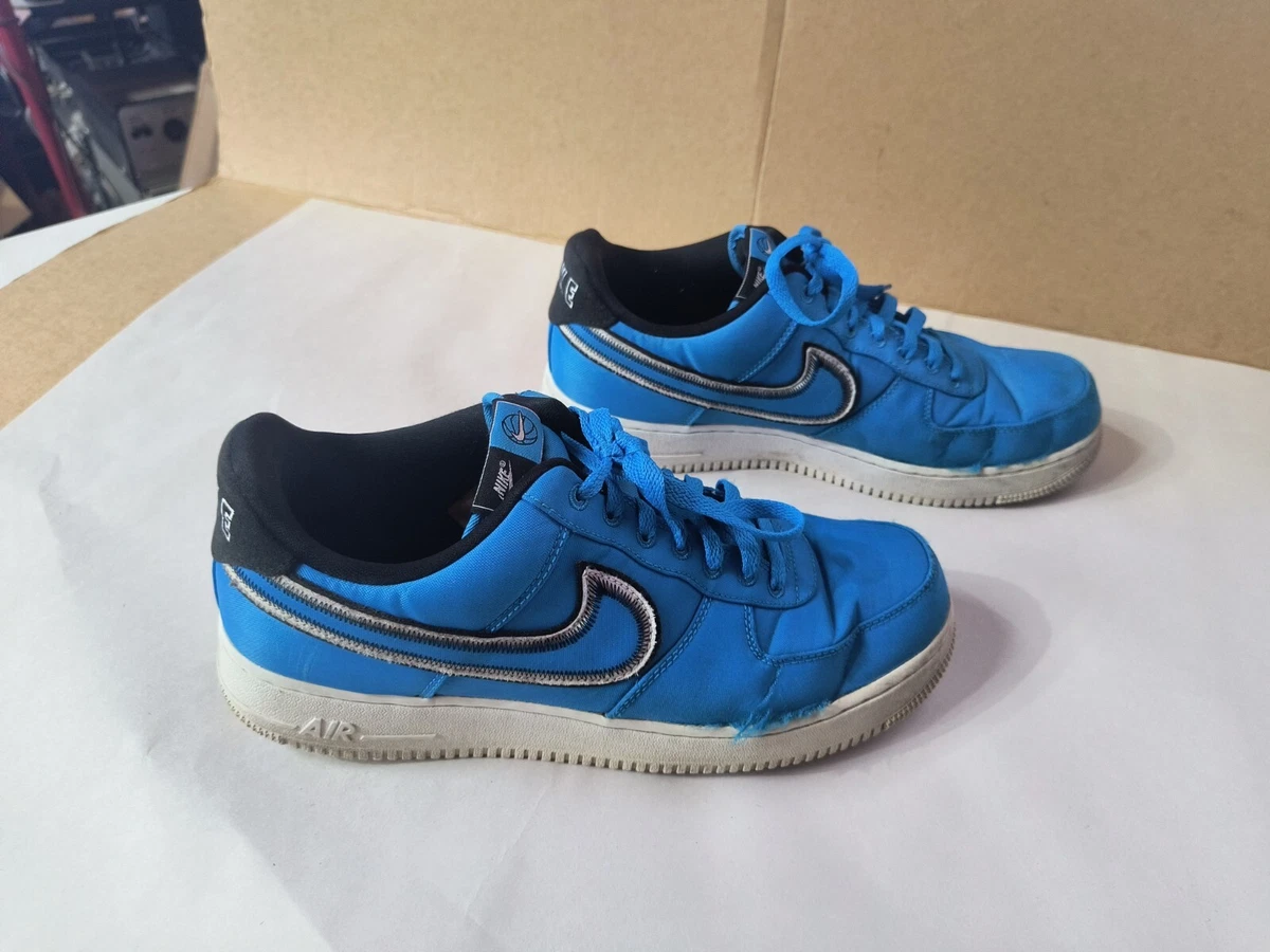 Preços baixos em Nike Air Force 1 Low Reverse Stitch - Blue | eBay