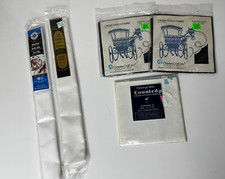 Cross Stitch Fabric Mixed Lot Aida Hardanger Lot of 5