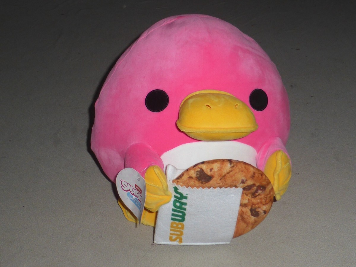 NEW ZURU SNACKLES SUPER SIZED DUCK SUBWAY COOKIE PLUSH SERIES 2