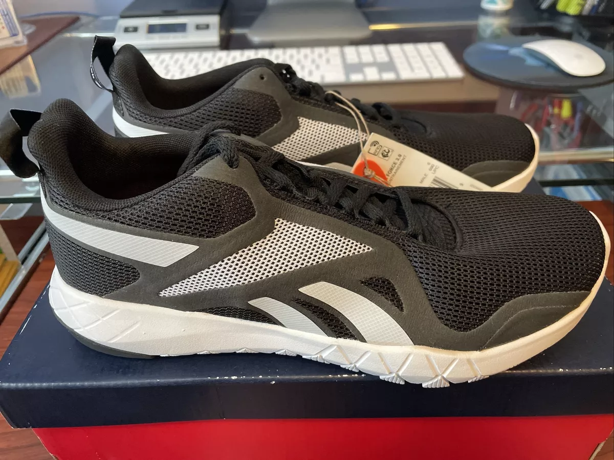 feminin loop Alfabet Reebok Men&#039;s Flexagon Force 3.0 Cross Trainer - Black / White Size: 7  (FX9622) | eBay