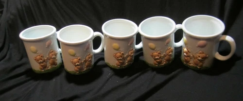 Coffee Cup Delicate Vintage Bone China Baby Milk Cup Mug is Made in Japan.