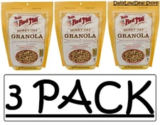 3 PACK - Bob's Red Mill Honey Oat Granola 12 oz Pkg (Total 36 oz) FAST SHiP!!