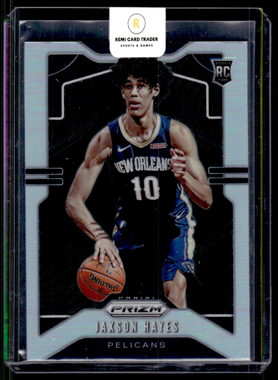 2019-20 Panini Prizm Rookie Silver Prizm Jaxson Hayes Rookie #254 New Orleans