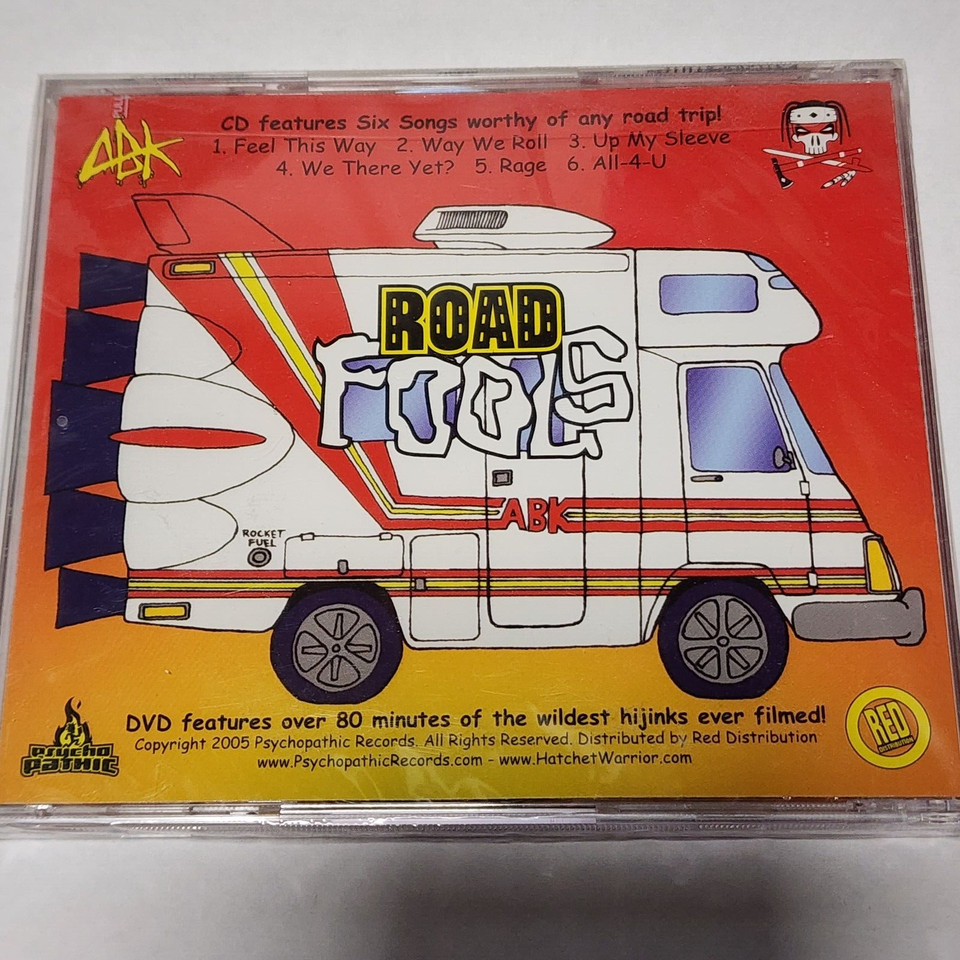 Road Fools CD - Anybody Killa - ABK - Psychopathic Records - 2 Disc Set ...