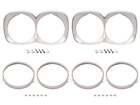 <!--F#f_0-->Headlight Rim Kit Inner & Outer L&R HQ Premier LS Silver - HLRKHQPS<!--F/-->