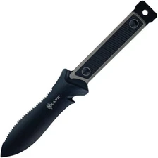 Reaper Versa Hori Hori Fixed Knife 6.5" Serrated 3Cr13 Steel Blade TPR Handle
