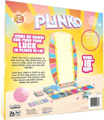PLINKO - Family Board Game Inspired by the Price Is Right, Great for Family Game - Picture 2 of 3